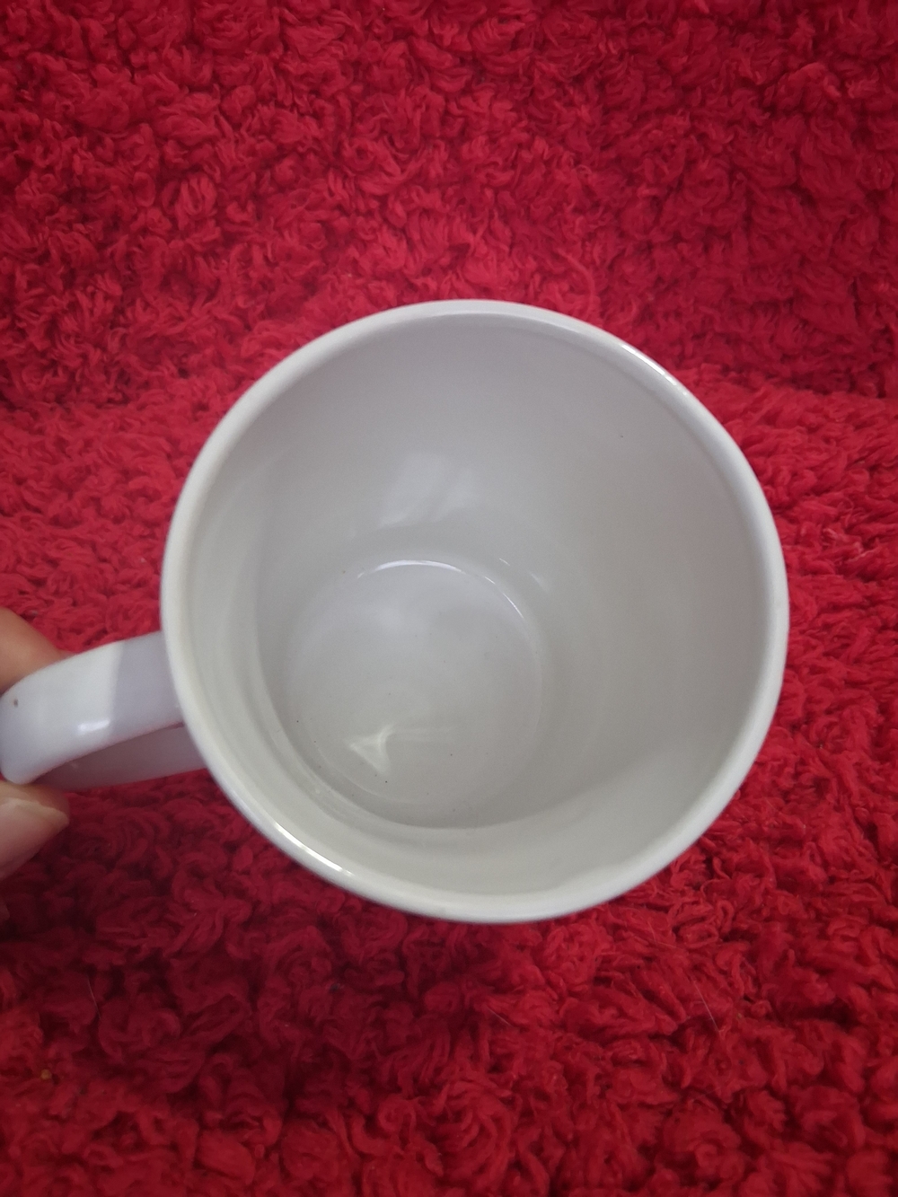 Royal Norfolk White Mug with Green Medical-Style Text - Picture 3 of 4